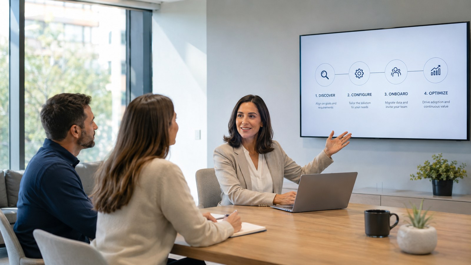 Communication that feels connected from day one.
