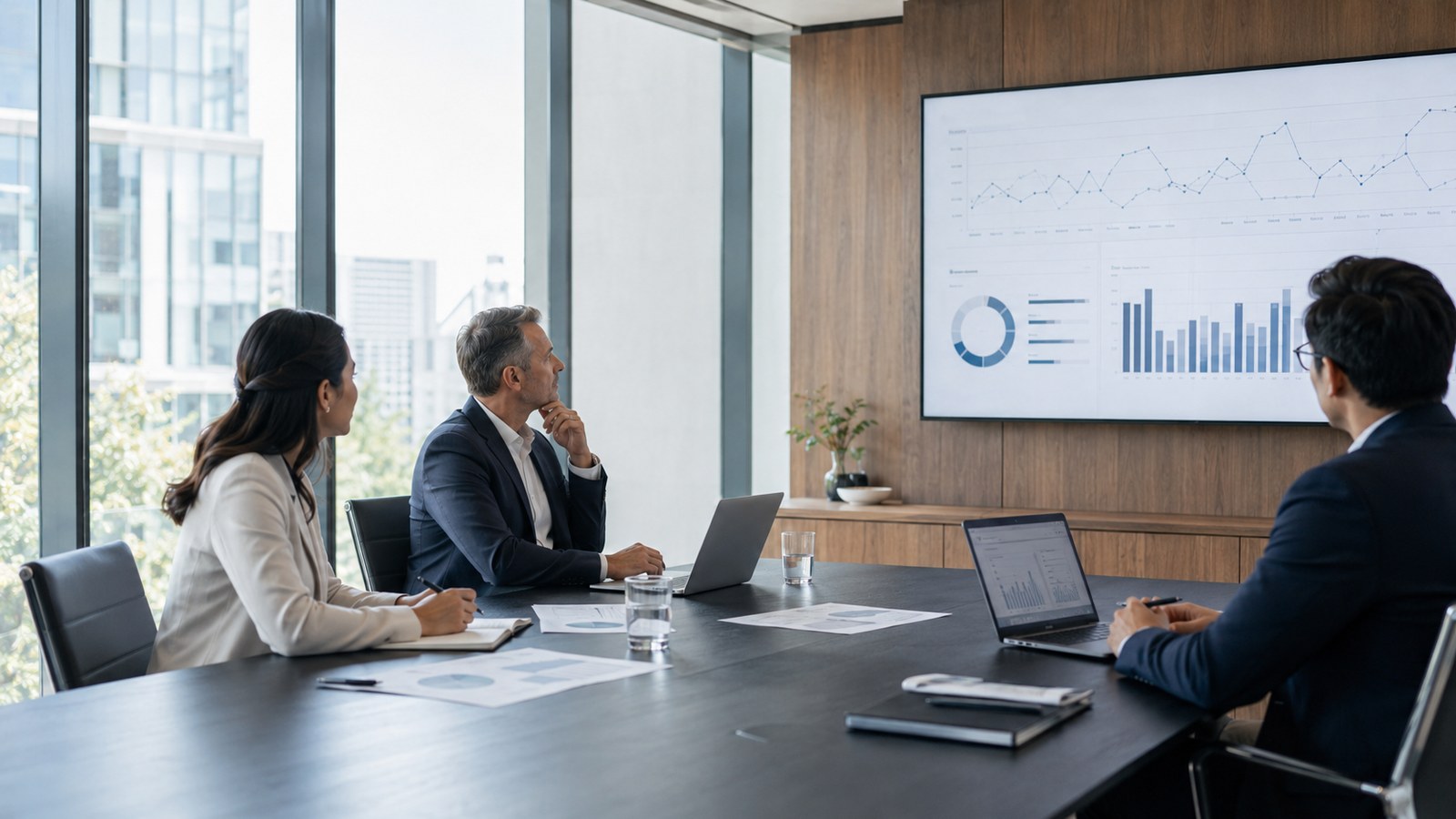Clear workflows for complex buying environments.